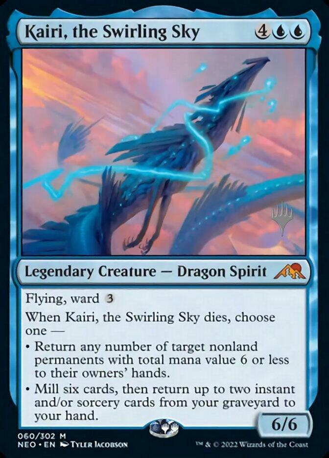 Kairi, the Swirling Sky (Promo Pack) [Kamigawa: Neon Dynasty Promos] | RetroPlay Games