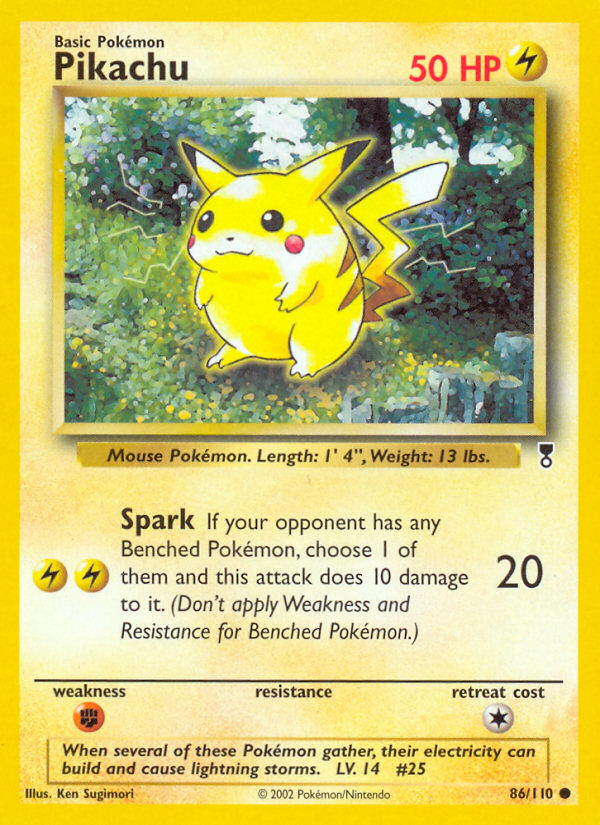 Pikachu (86/110) [Legendary Collection] | RetroPlay Games