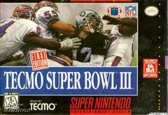 Tecmo Super Bowl III - Super Nintendo | RetroPlay Games