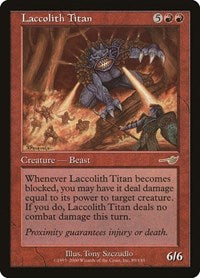 Laccolith Titan [Nemesis] | RetroPlay Games