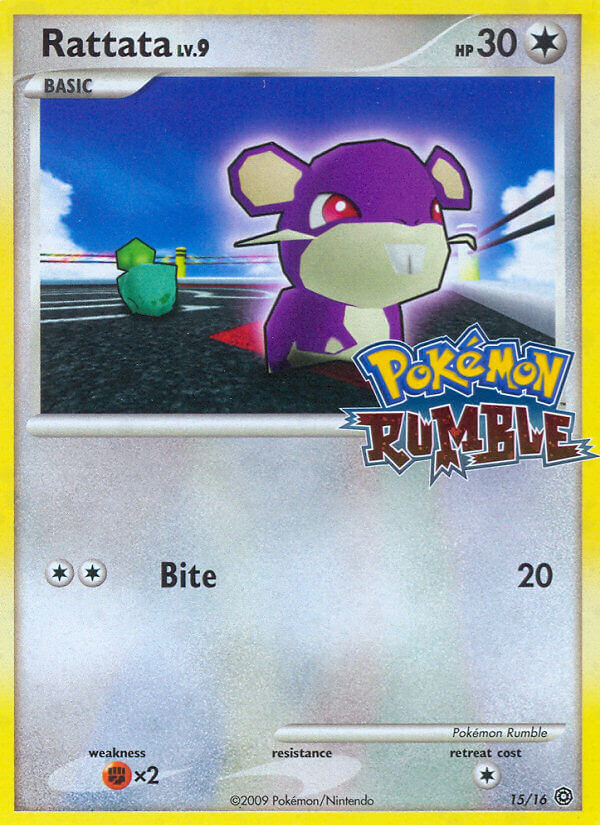 Rattata (15/16) [Pokémon Rumble] | RetroPlay Games