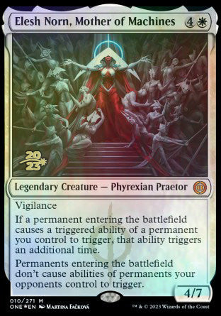 Elesh Norn, Mother of Machines [Phyrexia: All Will Be One Prerelease Promos] | RetroPlay Games