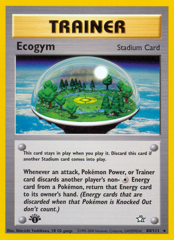 Ecogym (84/111) [Neo Genesis 1st Edition] | RetroPlay Games