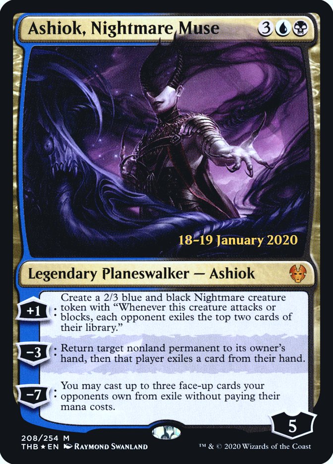 Ashiok, Nightmare Muse [Theros Beyond Death Prerelease Promos] | RetroPlay Games