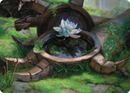 Timeless Lotus Art Card [Dominaria United Art Series] | RetroPlay Games