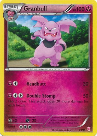 Granbull (29/30) [XY: Trainer Kit - Sylveon] | RetroPlay Games