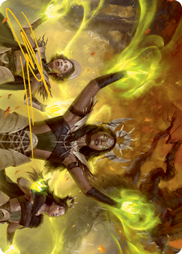 Dawnhart Wardens Art Card (Gold-Stamped Signature) [Innistrad: Midnight Hunt Art Series] | RetroPlay Games