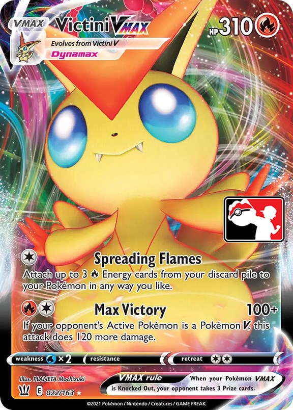 Victini VMAX (022/163) [Prize Pack Series One] | RetroPlay Games