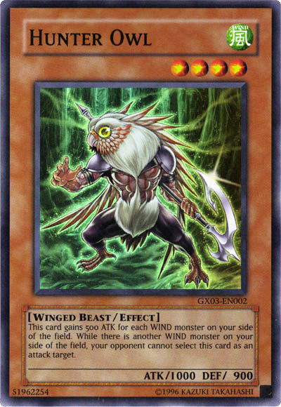 Hunter Owl [GX03-EN002] Super Rare | RetroPlay Games