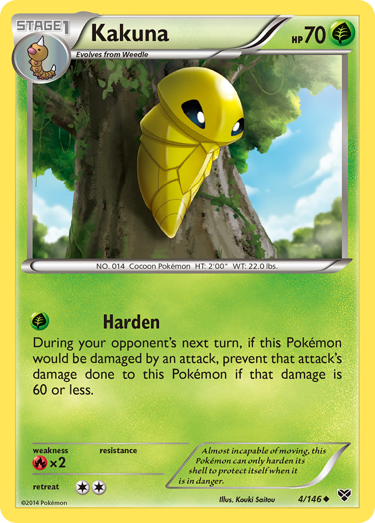 Kakuna (4/146) [XY: Base Set] | RetroPlay Games