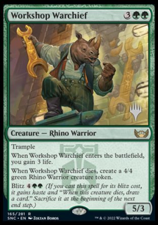 Workshop Warchief (Promo Pack) [Streets of New Capenna Promos] | RetroPlay Games