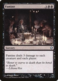 Famine [Commander 2013] | RetroPlay Games