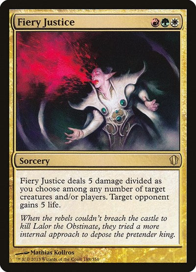 Fiery Justice [Commander 2013] | RetroPlay Games