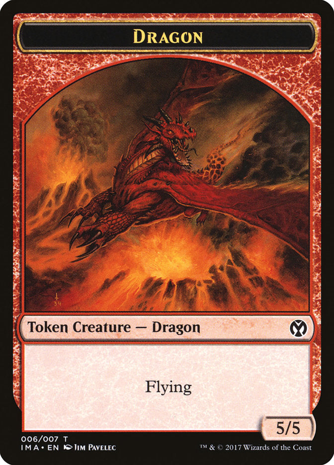 Dragon (006/007) [Iconic Masters Tokens] | RetroPlay Games