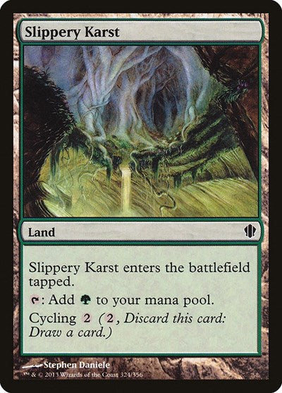 Slippery Karst [Commander 2013] | RetroPlay Games