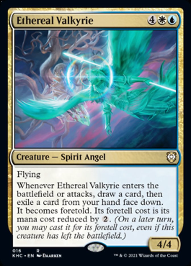Ethereal Valkyrie [Kaldheim Commander] | RetroPlay Games