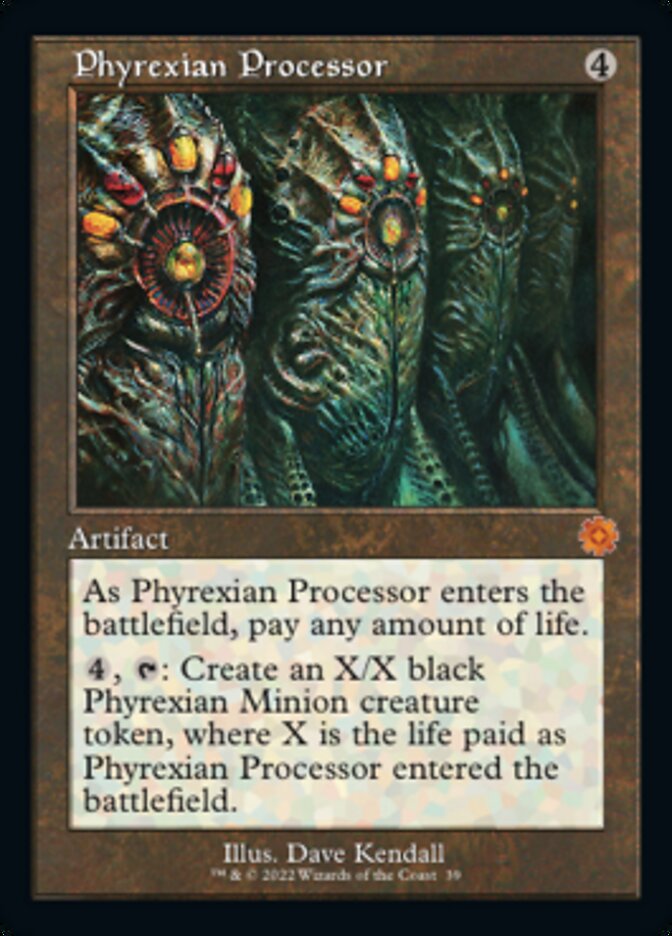 Phyrexian Processor (Retro) [The Brothers' War Retro Artifacts] | RetroPlay Games