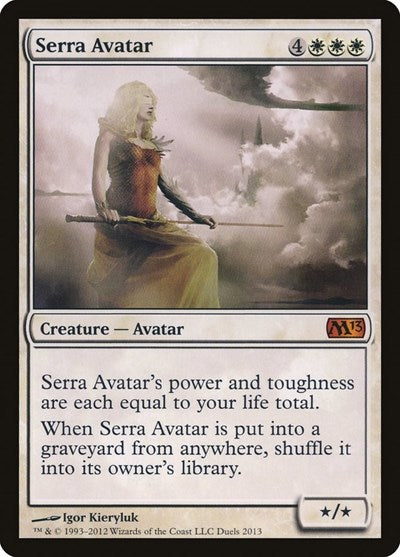 Serra Avatar [Duels of the Planeswalkers 2012 Promos ] | RetroPlay Games