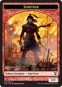 Survivor // Myr (023) Double-sided Token [Commander 2018 Tokens] | RetroPlay Games