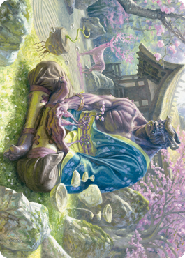 Kosei, Penitent Warlord Art Card [Kamigawa: Neon Dynasty Art Series] | RetroPlay Games