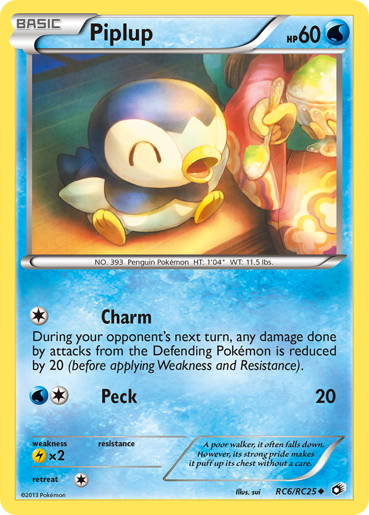 Piplup (RC6/RC25) [Black & White: Legendary Treasures] | RetroPlay Games