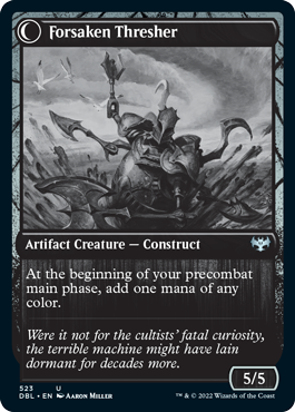 Foreboding Statue // Forsaken Thresher [Innistrad: Double Feature] | RetroPlay Games