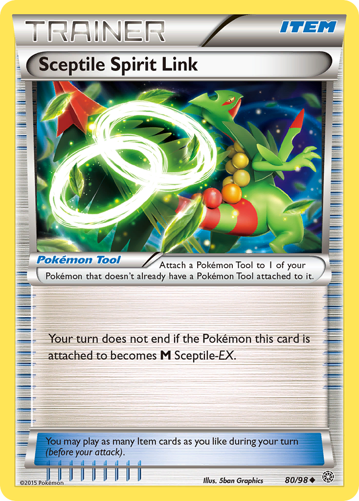 Sceptile Spirit Link (80/98) [XY: Ancient Origins] | RetroPlay Games