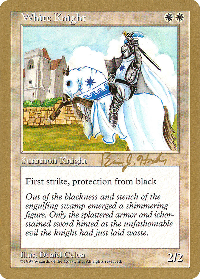 White Knight (Brian Hacker) [World Championship Decks 1998] | RetroPlay Games