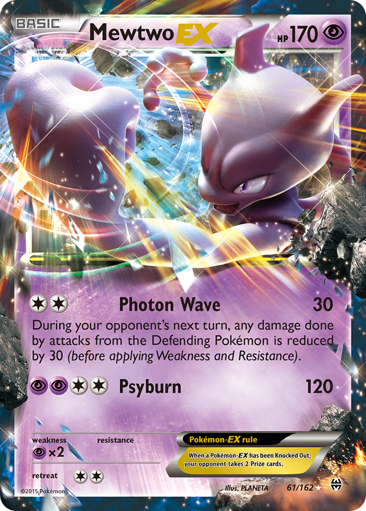 Mewtwo EX (61/162) [XY: BREAKthrough] | RetroPlay Games