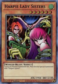 Harpie Lady Sisters (Green) [LDS2-EN065] Ultra Rare | RetroPlay Games