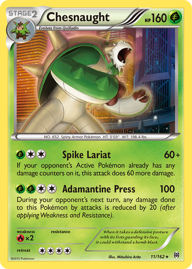 Chesnaught (11/162) [XY: BREAKthrough] | RetroPlay Games