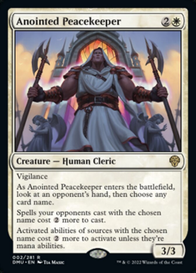 Anointed Peacekeeper [Dominaria United] | RetroPlay Games