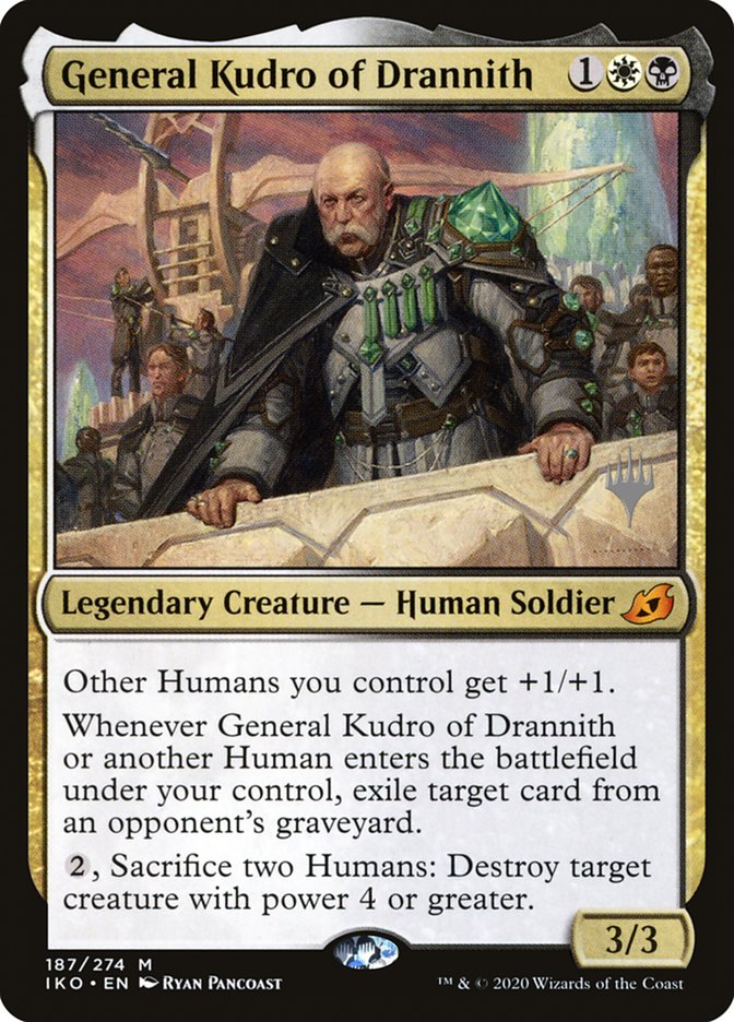 General Kudro of Drannith (Promo Pack) [Ikoria: Lair of Behemoths Promos] | RetroPlay Games