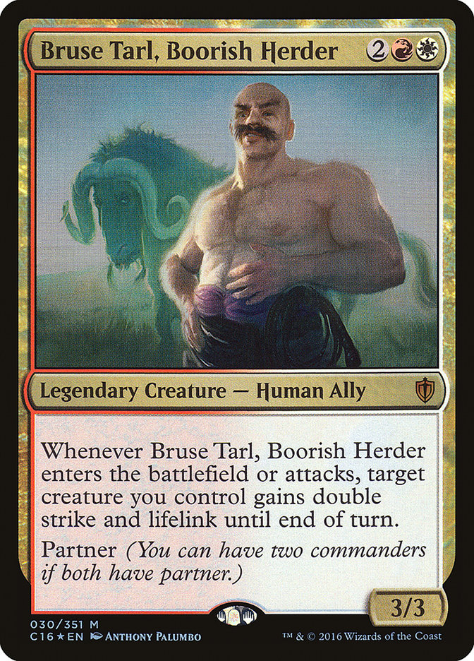 Bruse Tarl, Boorish Herder [Commander 2016] | RetroPlay Games