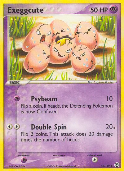 Exeggcute (33/112) [EX: FireRed & LeafGreen] | RetroPlay Games