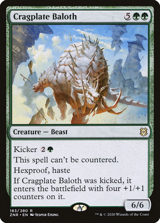 Cragplate Baloth [Zendikar Rising] | RetroPlay Games