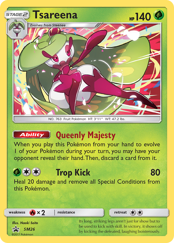 Tsareena (SM26) [Sun & Moon: Black Star Promos] | RetroPlay Games