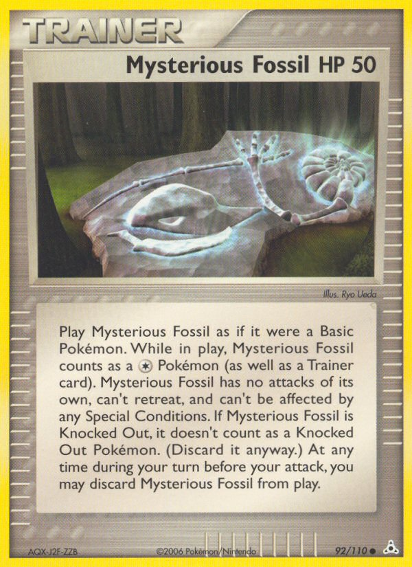 Mysterious Fossil (92/110) [EX: Holon Phantoms] | RetroPlay Games