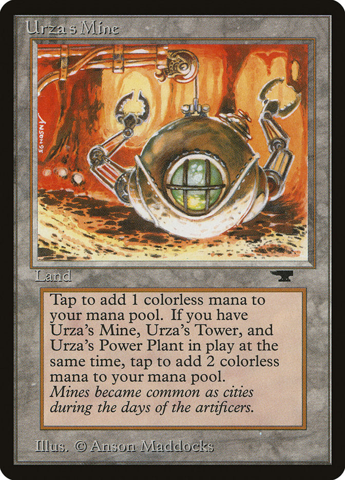 Urza's Mine (Orange Background) [Antiquities] | RetroPlay Games