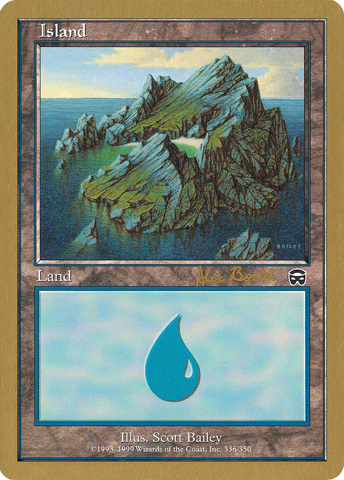 Island (ab336) (Alex Borteh) [World Championship Decks 2001] | RetroPlay Games