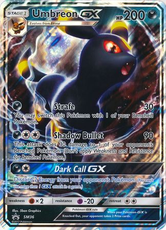 Umbreon GX (SM36) (Jumbo Card) [Sun & Moon: Black Star Promos] | RetroPlay Games