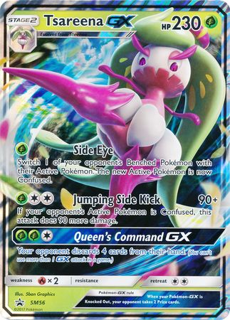 Tsareena GX (SM56) (Jumbo Card) [Sun & Moon: Black Star Promos] | RetroPlay Games