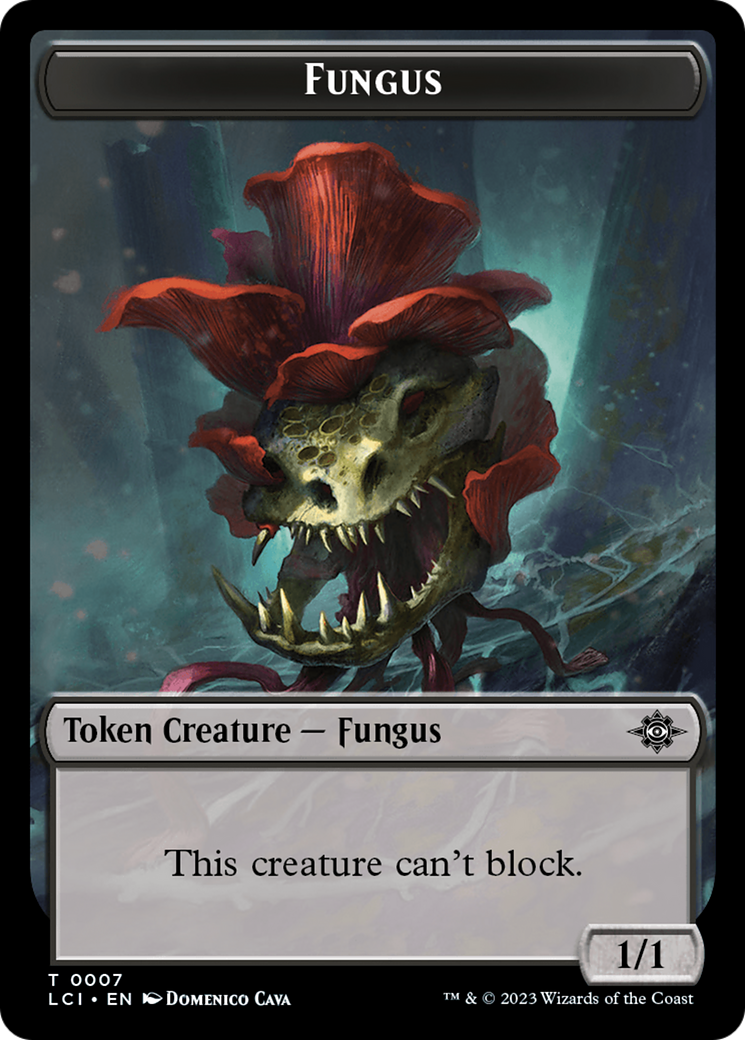 Copy // Fungus Double-Sided Token [The Lost Caverns of Ixalan Tokens] | RetroPlay Games