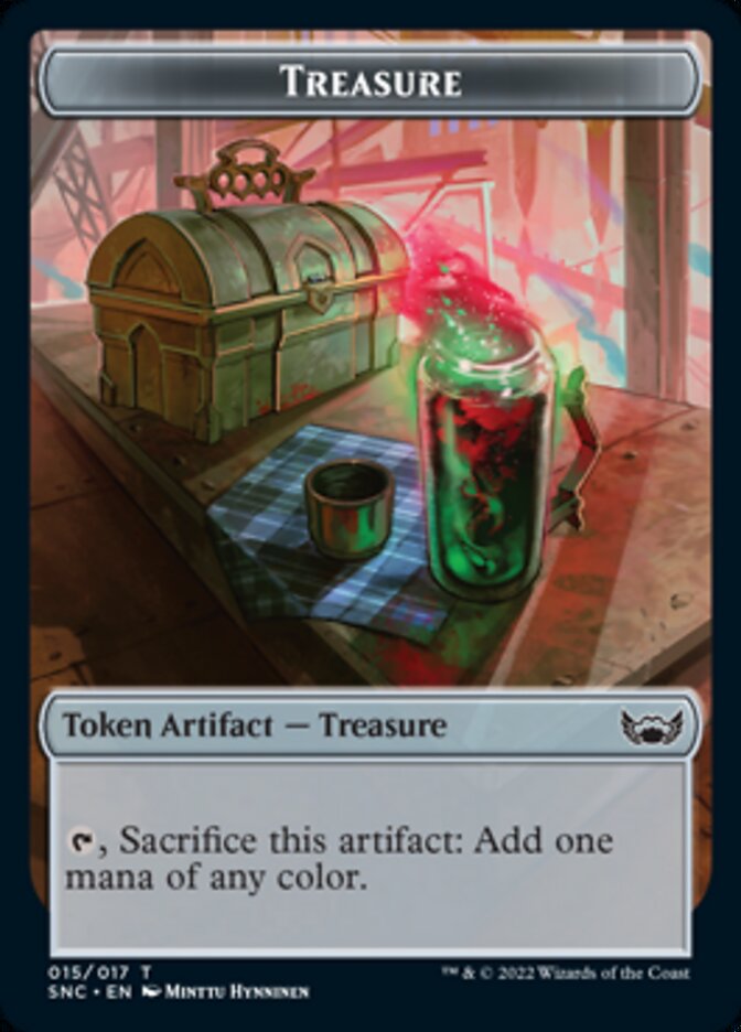 Treasure Token (015) [Streets of New Capenna Tokens] | RetroPlay Games