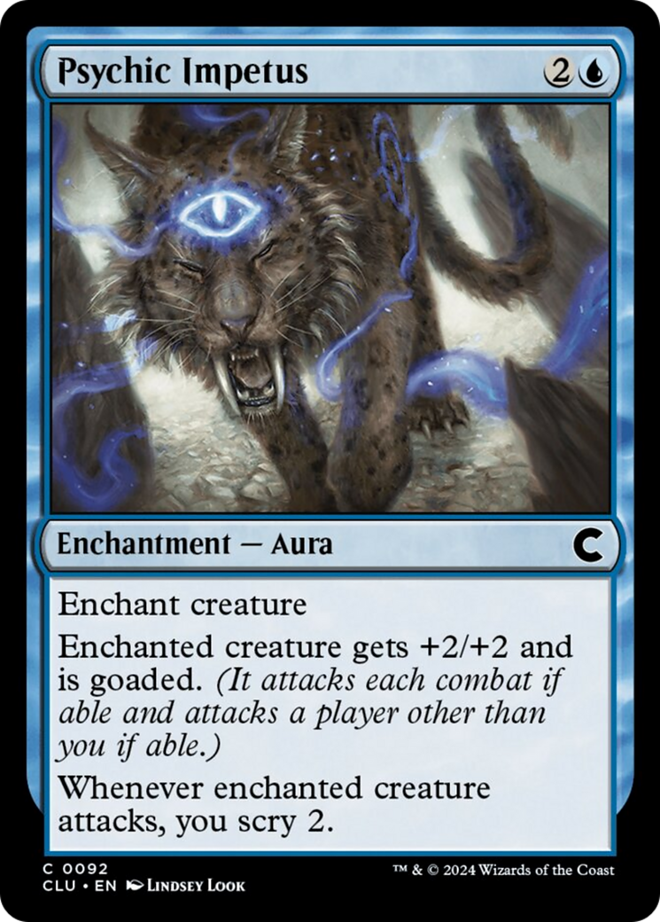 Psychic Impetus [Ravnica: Clue Edition] | RetroPlay Games