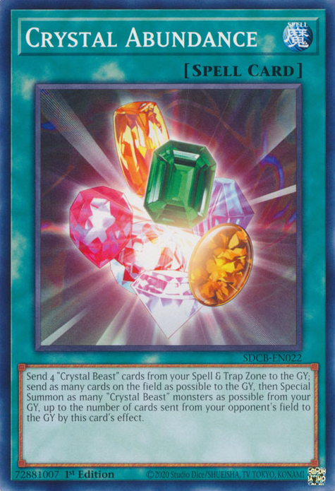 Crystal Abundance [SDCB-EN022] Common | RetroPlay Games