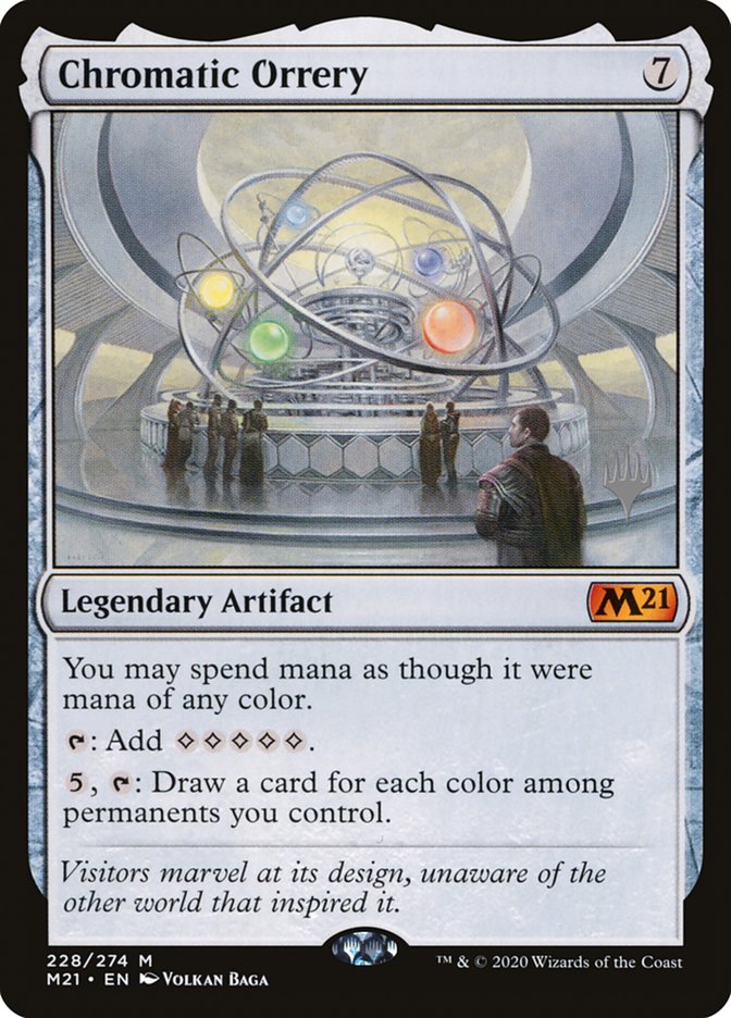 Chromatic Orrery (Promo Pack) [Core Set 2021 Promos] | RetroPlay Games