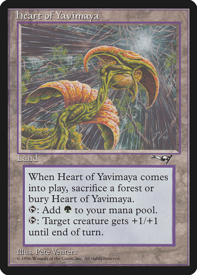 Heart of Yavimaya [Alliances] | RetroPlay Games