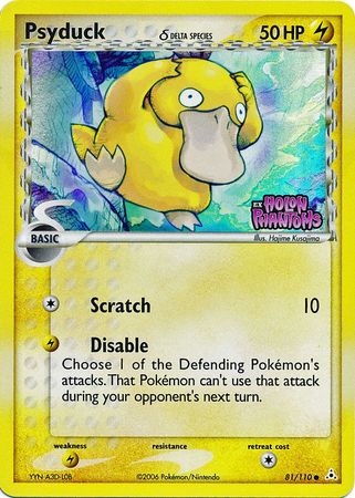 Psyduck (81/110) (Delta Species) (Stamped) [EX: Holon Phantoms] | RetroPlay Games