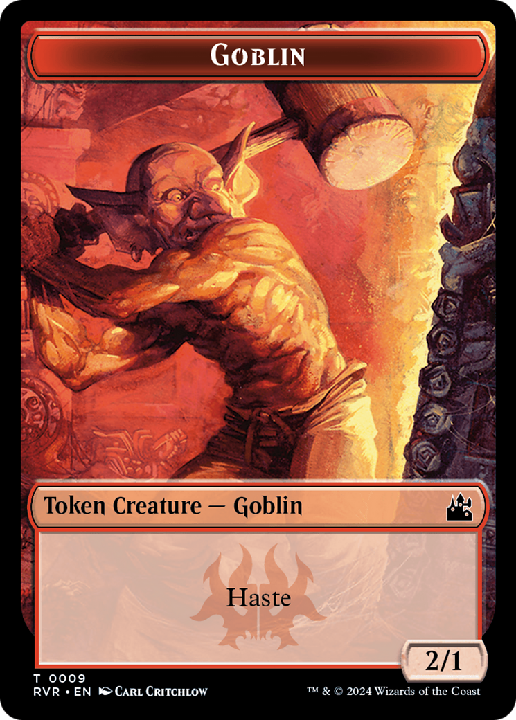 Goblin Token (0009) [Ravnica Remastered Tokens] | RetroPlay Games